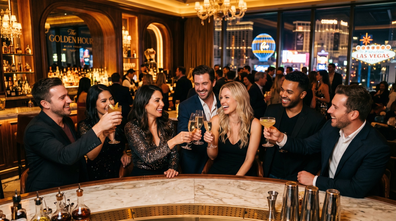 Vegas Bachelor & Bachelorette Party Happy Hours